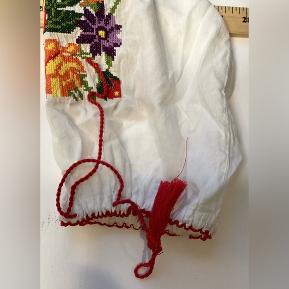 embroidered boho cotton top - Picture 6 of 8